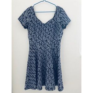 Fit and Flare Floral Dress